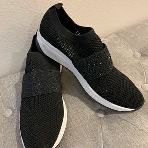 AK Sport Sneaker with band of jewels accent